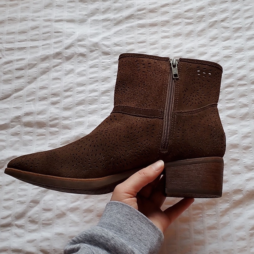 Brown UGG booties size 8.5